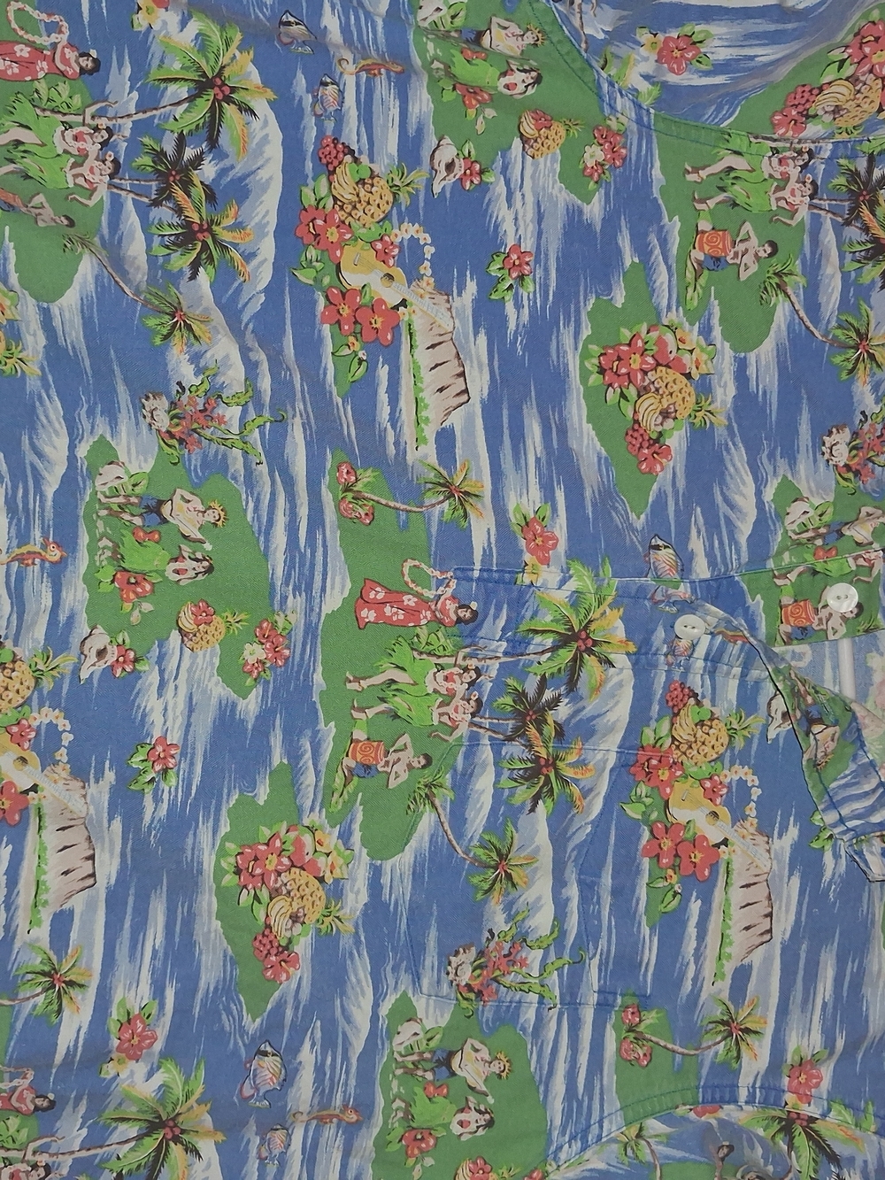 Polo Ralph Lauren "Island Scene" Hawaiian Shirt